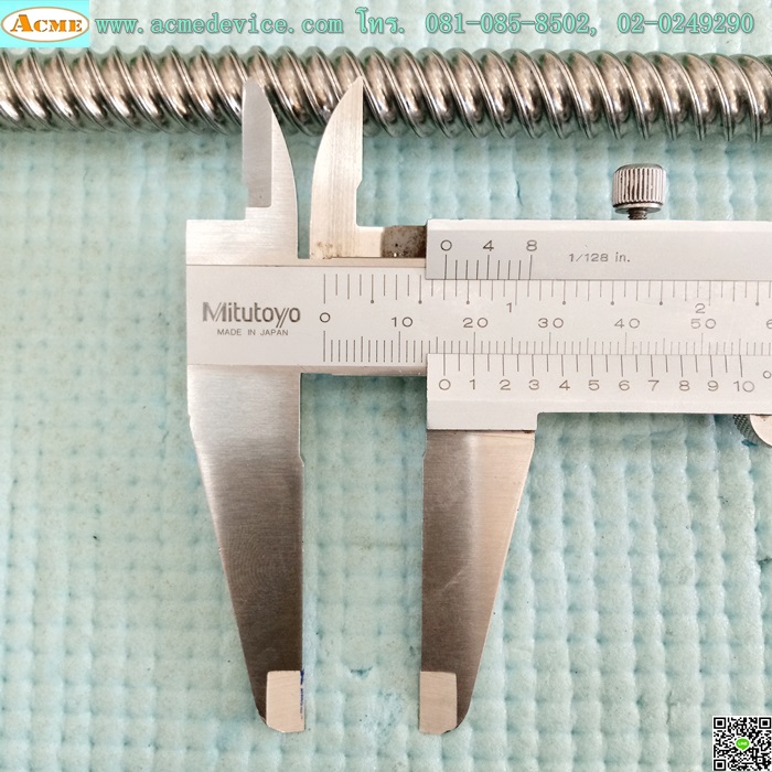 Ball Screw ขนาดเพลา 12 mm.x 815 mm., Stroke 665 mm., Pit 16 mm.