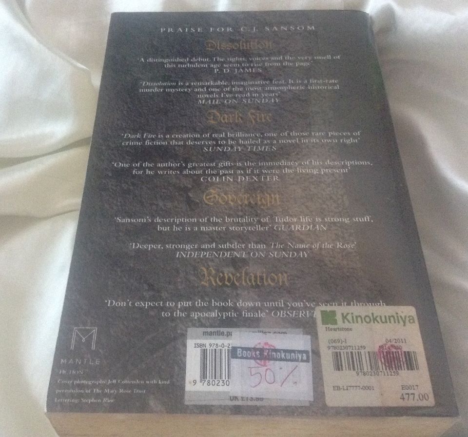 Heartstone C.J. Sansom ราคา 265