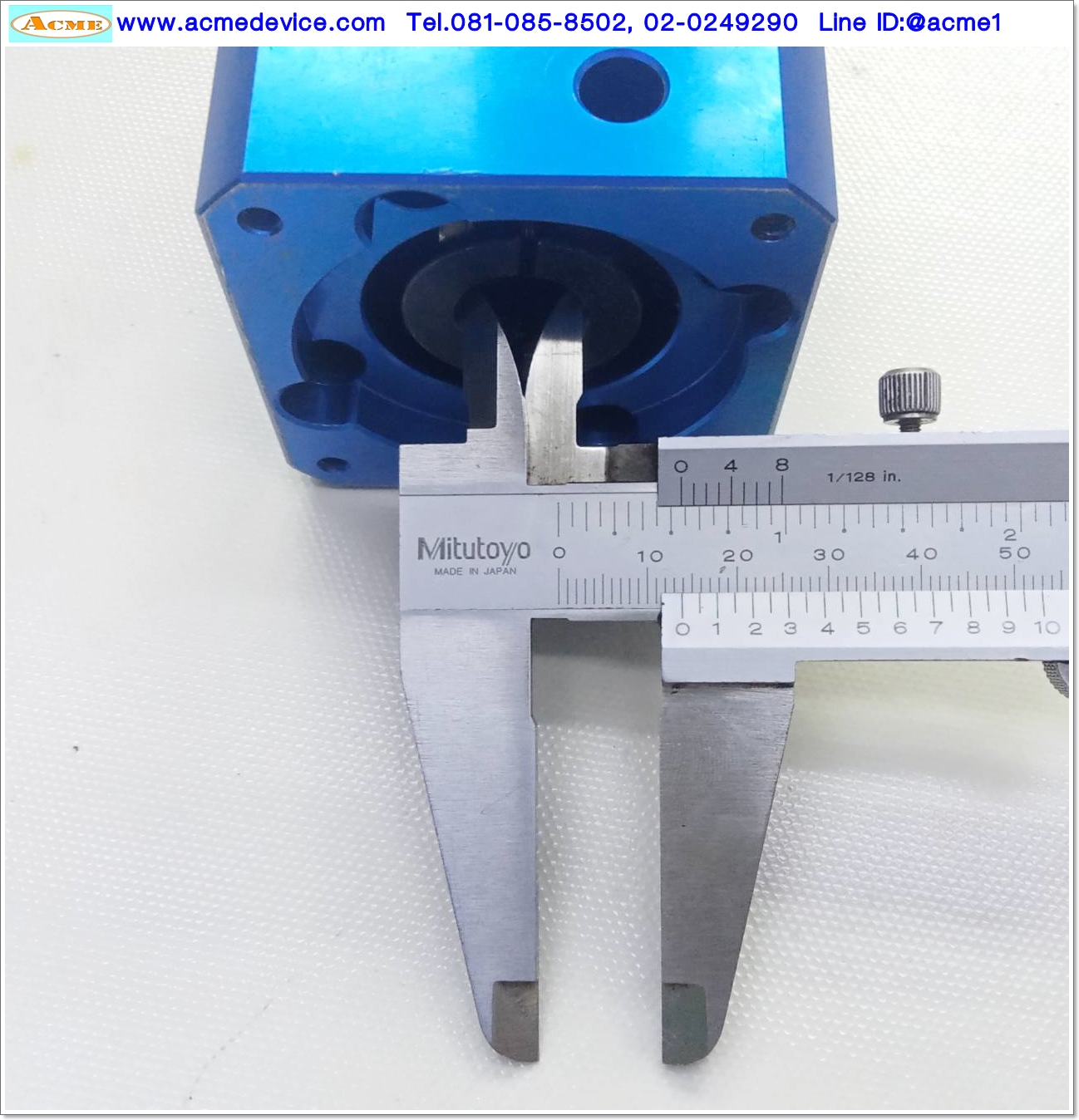 Gear Head PHT รุ่น DH060L2-20-14-50, Ratio 20:1 (เพลาเข้า 14 mm. ออก 16 mm.) for 200w, 400w