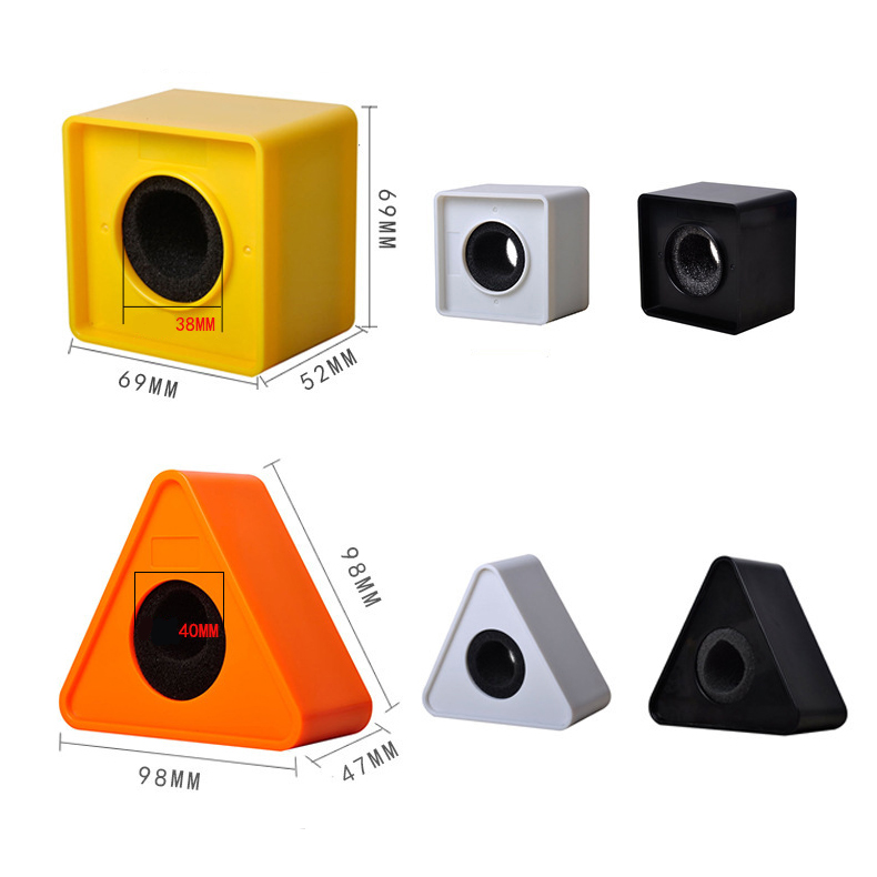 Microphone Logo Square เพลทติดโลโก้ แบบสี่เหลี่ยม ราคาถูก