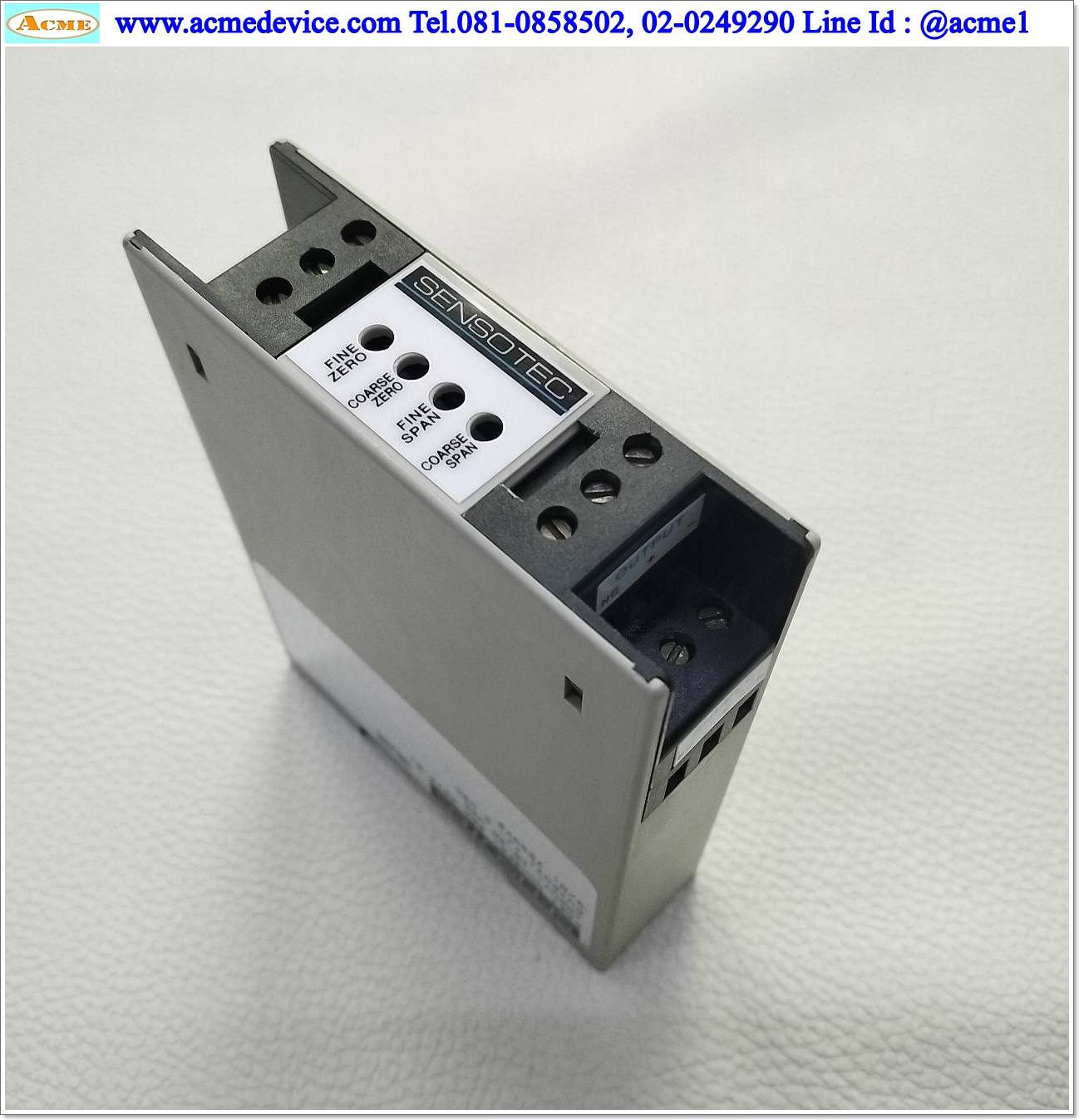 DIN Rail Mount In-Line Amplifiers Sensotec รุ่น DLD-VH, Output +/-5Vdc