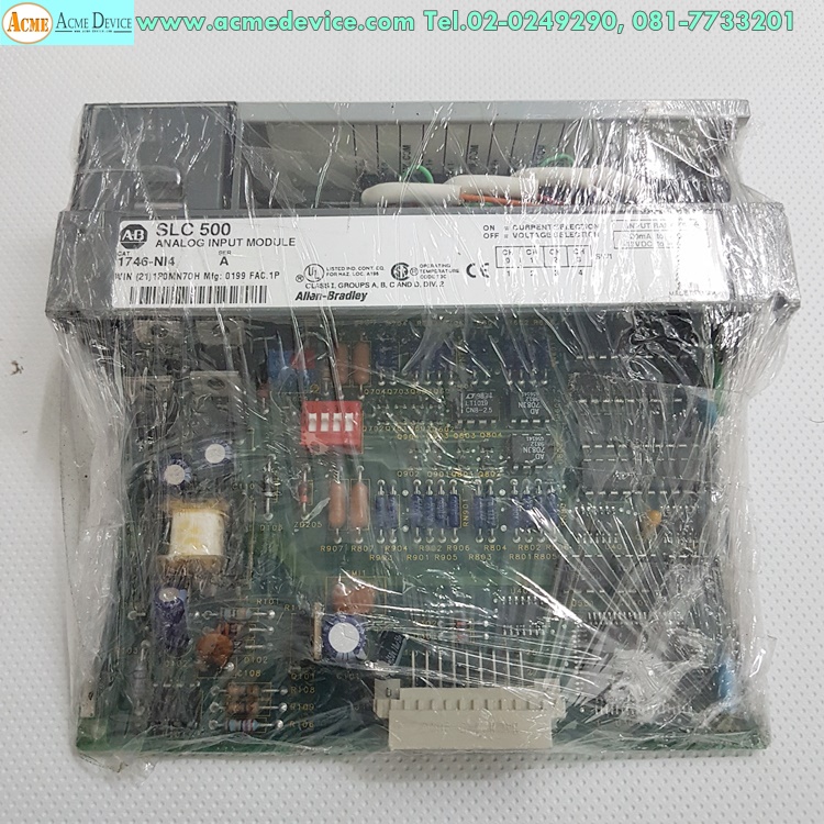 PLC Allen Bradley รุ่น SLC500, 1746-NI4, Analog Input Module