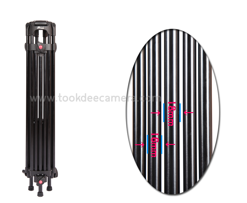 ขาตั้งกล้องวิดีโอ JIEYANG JY0508B 1.8m ราคาถูก