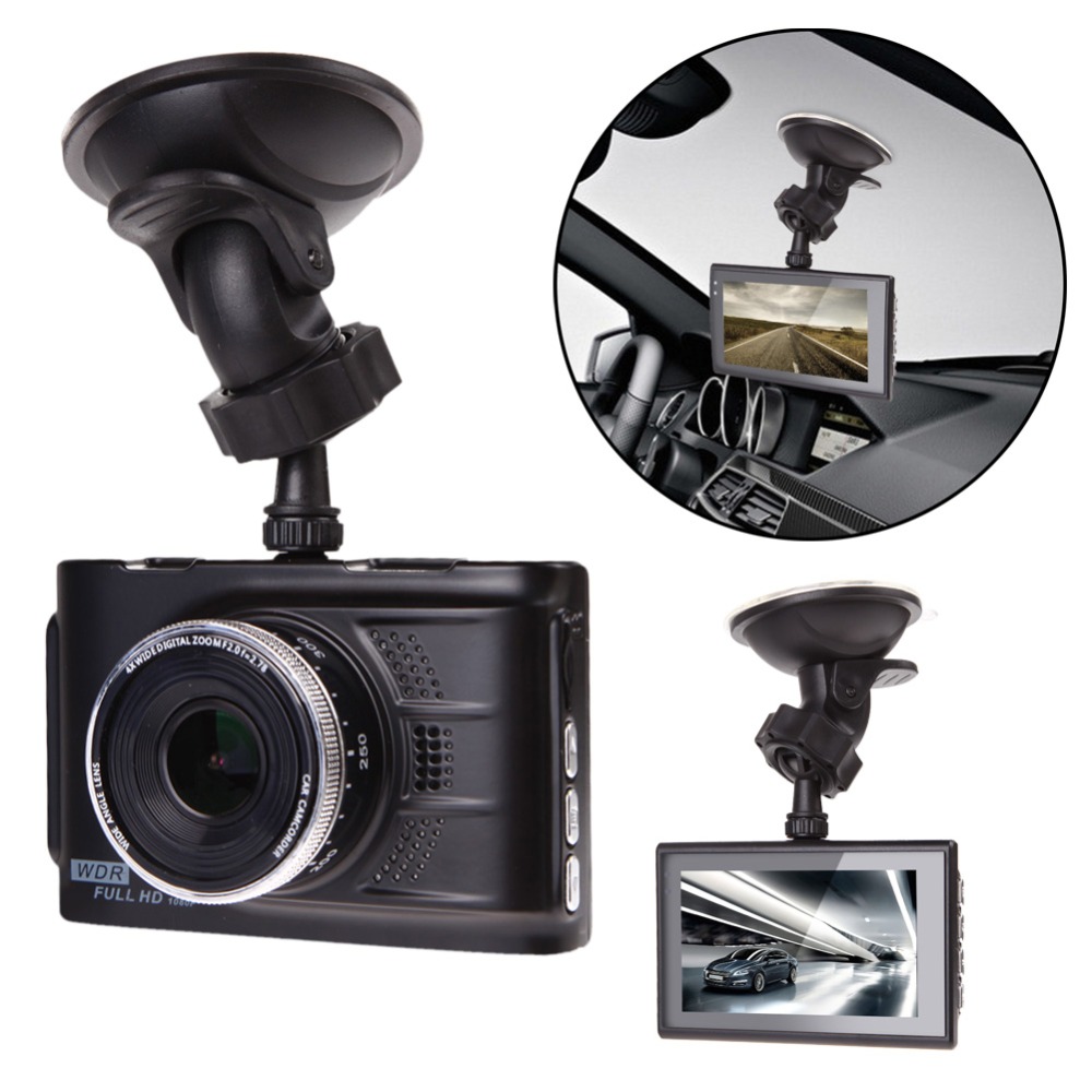 กล้องติดรถ DVRCar FULL-HD 1080P AM966 แท้ (สีดำ)