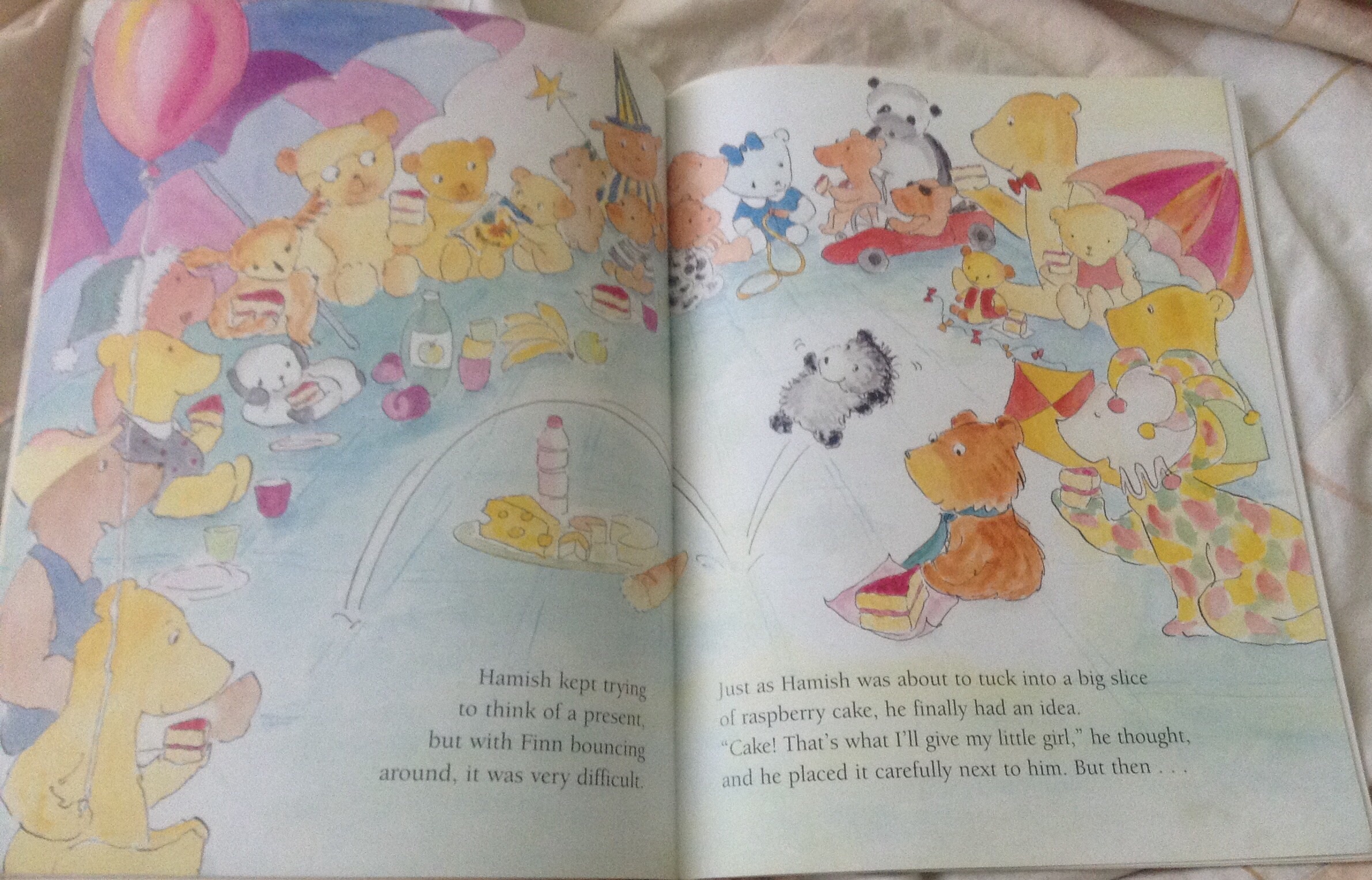 (4แถม4) Hamish and the missing teddy ราคา 95