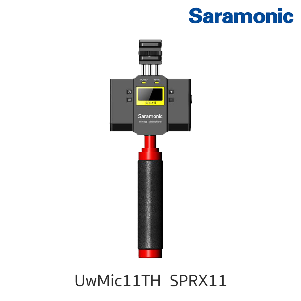 Saramonic UwMic11th SP-RX11 UHF Wireless Receiver and Two-channel Audio Mixer รับประกันศูนย์ไทย 1 ปี
