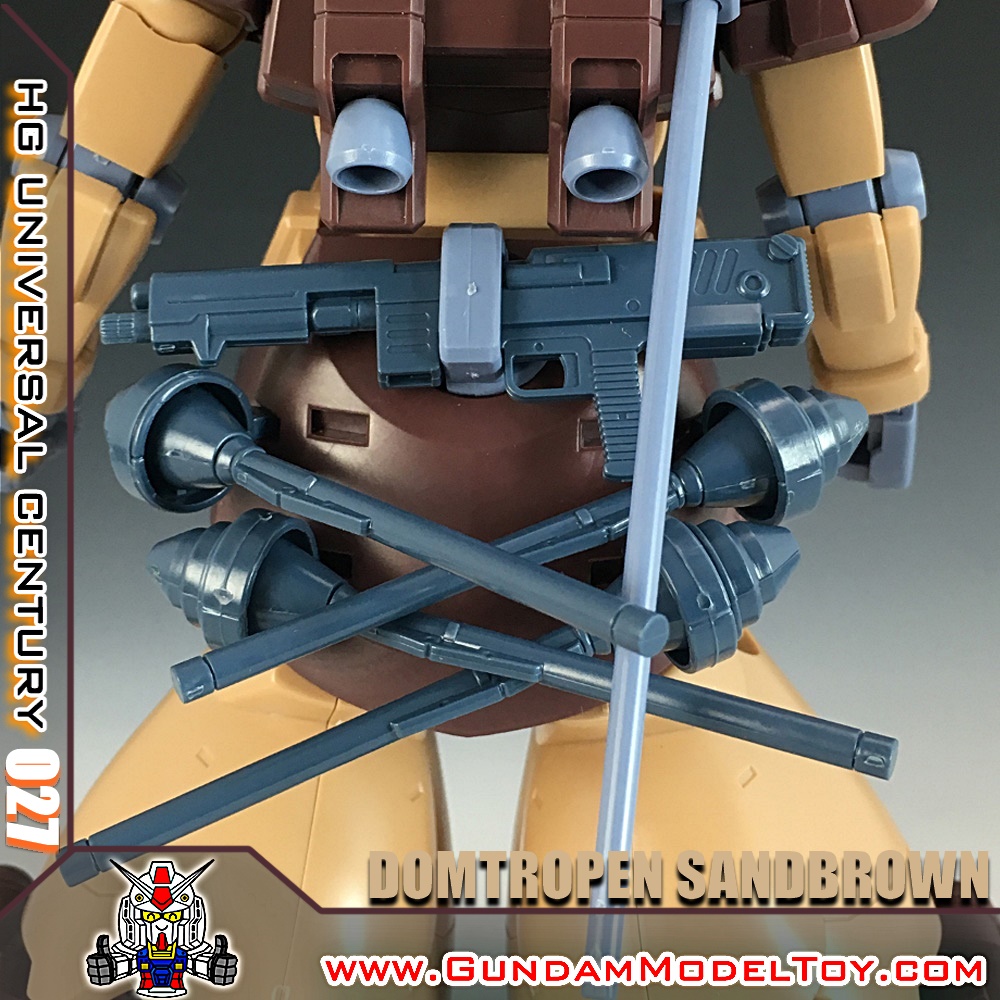 HGUC 1/144 MS-09F DOMTROPEN SAND BROWN ดอมโทรเพน แซนด์บราวน์
