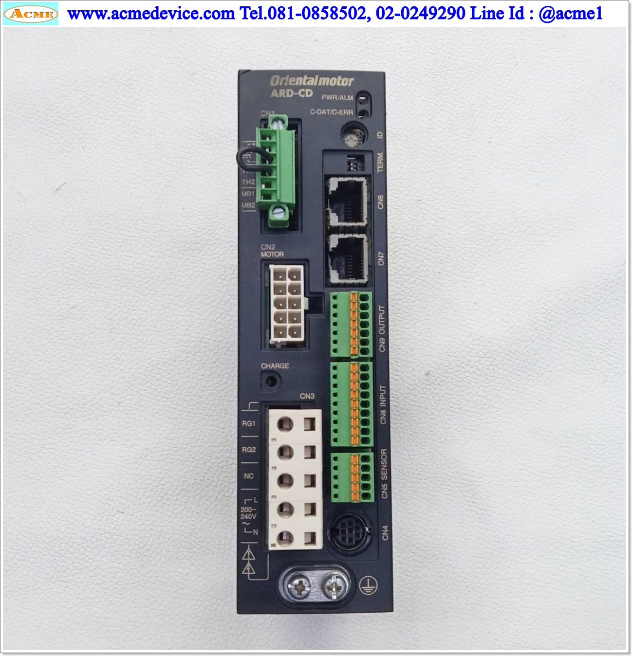 Closed Loop Stepper Oriental รุ่น ARD-CD & Motor ARM911AC, 1.27A, 200-240V (สาย 3 m.) (มีตำหนิ)