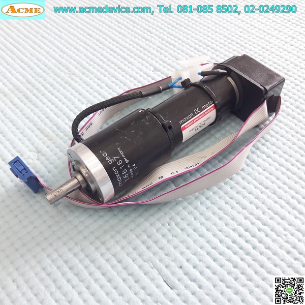 DC Motor Maxon 147509 & Gear 166167, swiss made, Ratio 1:86