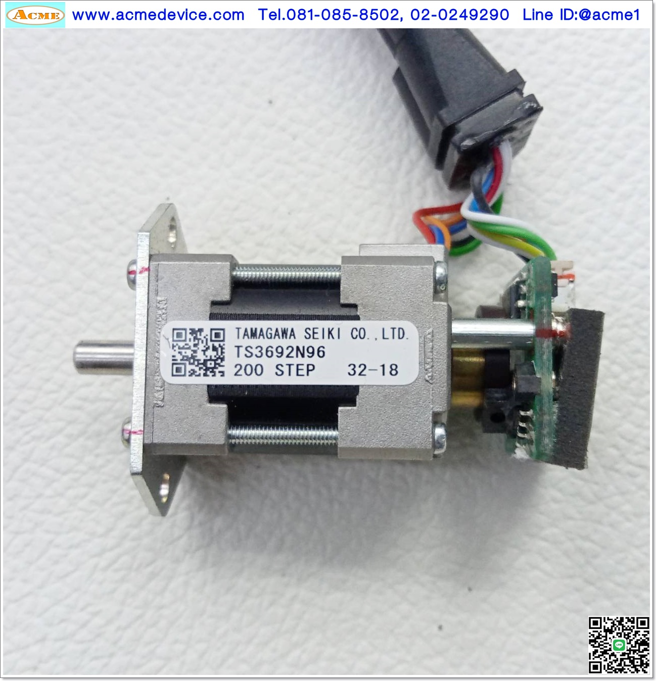 Motor IAI รุ่น RCP2CR-I-20P, TS369N96, Motor and Encoder ใช้กัน IAI Controller PCON 20