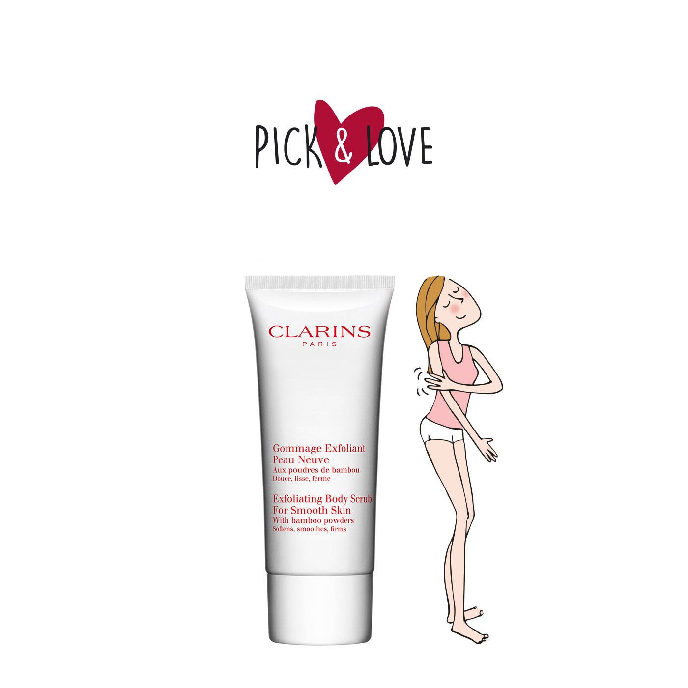 สครับผิวคลาแรงส์ Clarins - Exfoliating Body Scrub for Smooth Skin 100ml