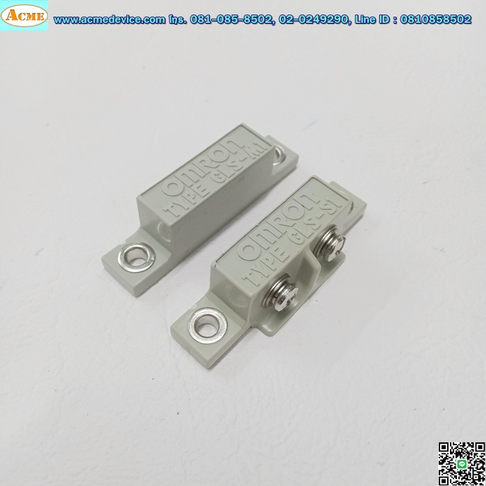Safety Switch Omron รุ่น GLS-M1 + GLS-S1, NC (Closed Door), ระยะ 15 mm (สินค้ามือสอง)