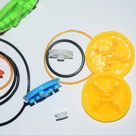 ชุดพุลเลย์ 19 ชิ้นพร้อมสายพาน