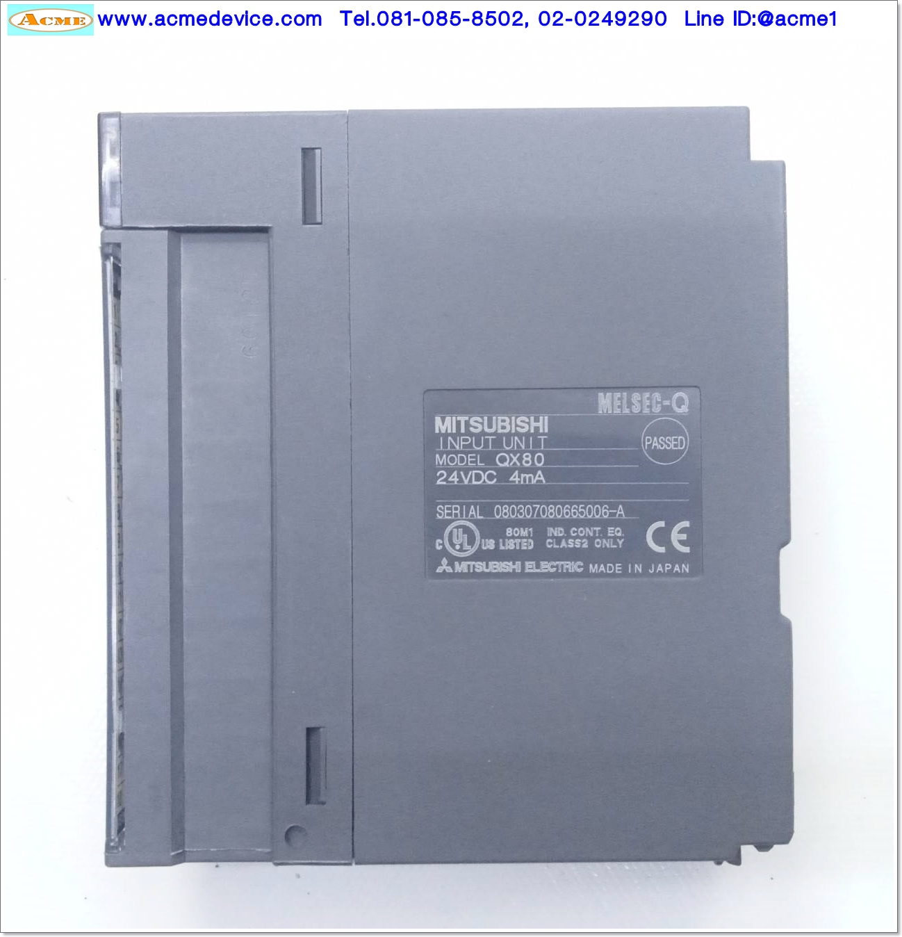 PLC MITSUBISHI รุ่น QX80, Input Unit