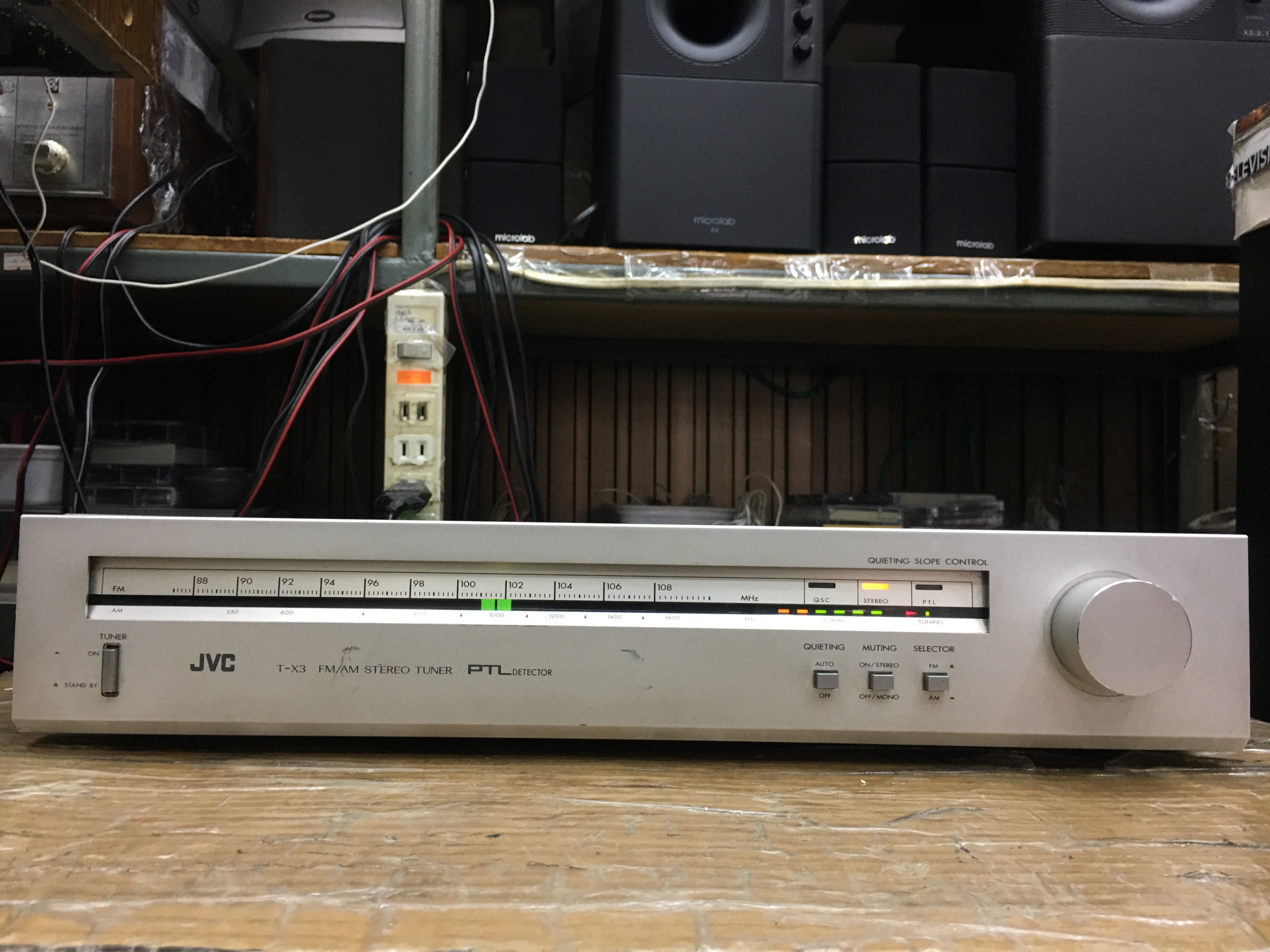 JVC T-X3 FM/AM Stereo Tuner
