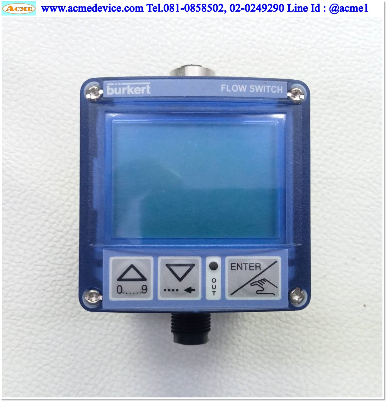 Inline Flow Switch With Display Burkert รุ่น SE32