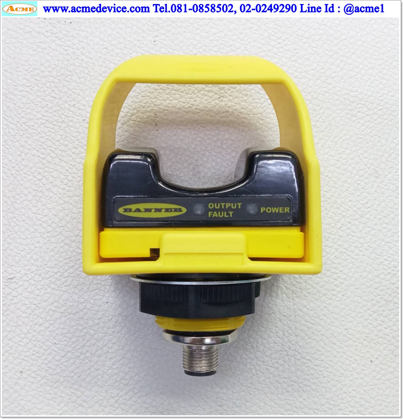 Photoelectric Sensor Banner Touch Button รุ่น STBVR81Q6 ( Two Individual Complementary Relays Output )