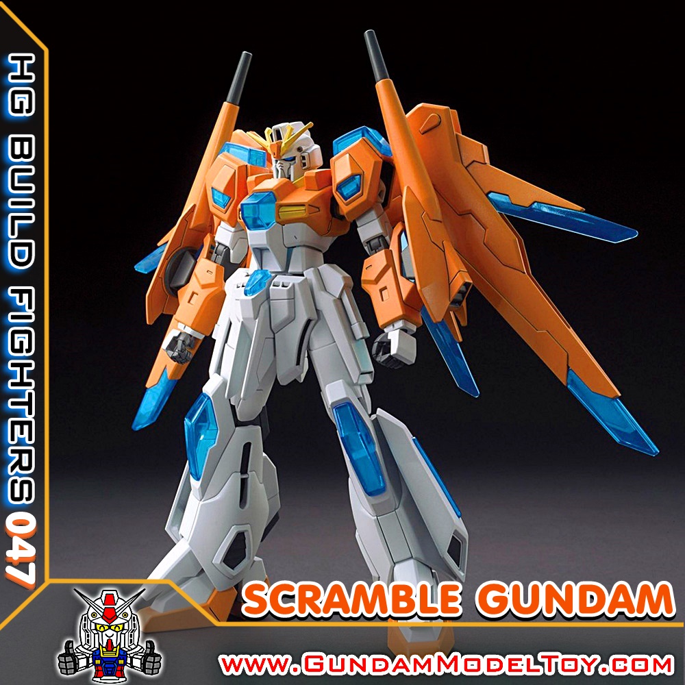BANDAI HG 1/144 SCRAMBLE GUNDAM สแครมเบิ้ล กันดั้ม โมเดล กันดั้ม กันพลา PS TOYLAND HGBF