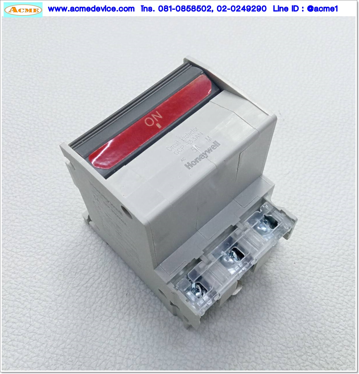 Breaker 3P Honeywell รุ่น GCP-33ANM5A, 5A