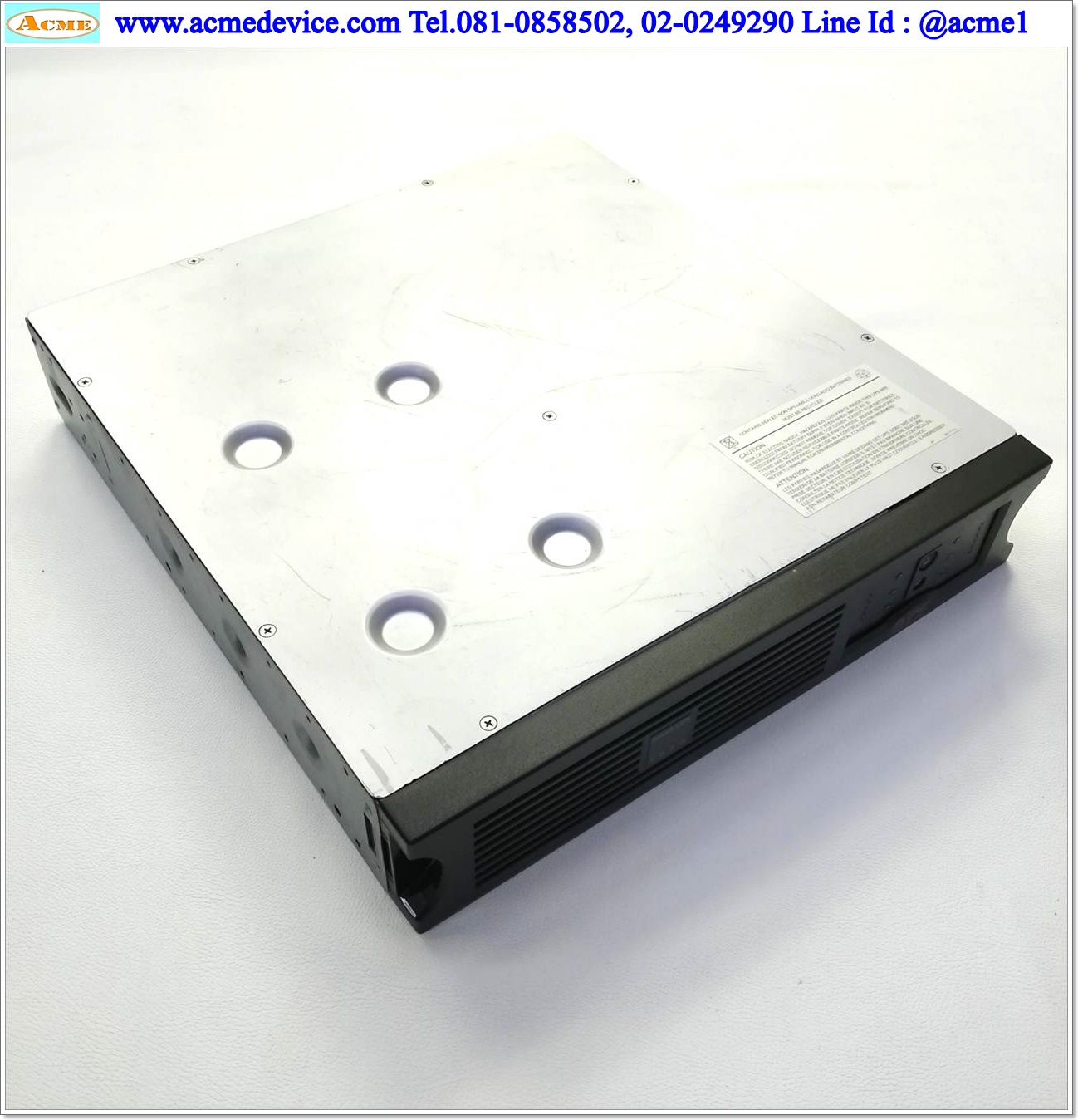 UPS APC รุ่น Smrat-UPS 1000, Input 220Vac-240Vac, Out 230Vac, Capacity 1000VA/670W, ไม่มี battery