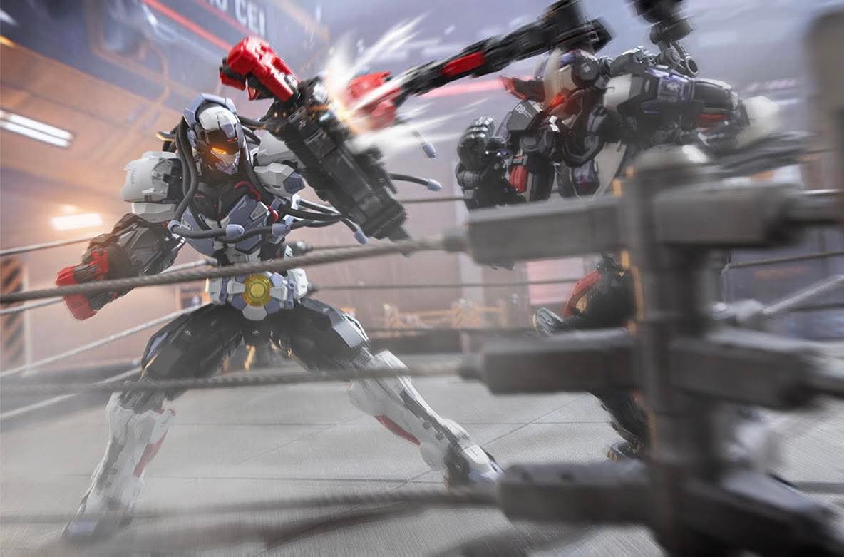 พรีออเดอร์ 1/100 Baki Boxer ค่าย Hemoxian สูง 21 cm.โมเดลประกอบเอง สินค้ามา ควอเตอร์แรก 2569 Made in China