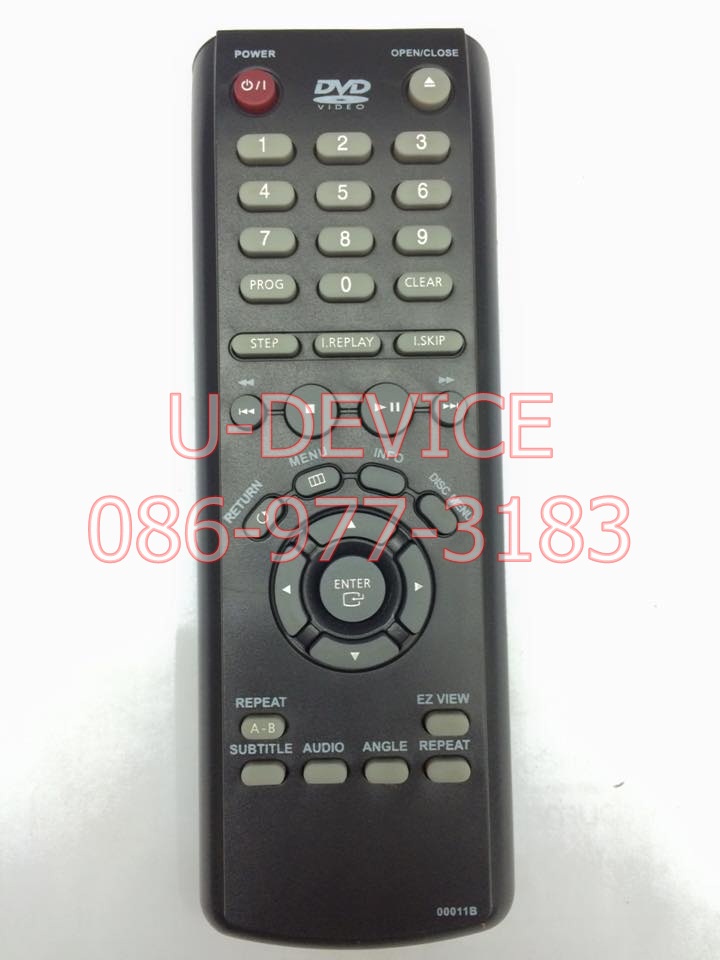 รีโมทดีวีดี Samsung รุ่น11B สีดำ