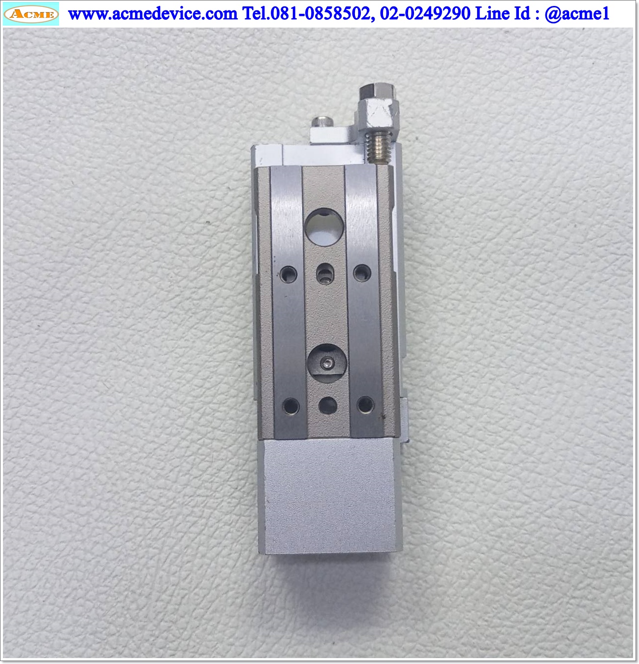 Guide Cylinder SMC รุ่น 13-MXQ6L-20AT, Bore 6 mm., Stroke 20 mm.