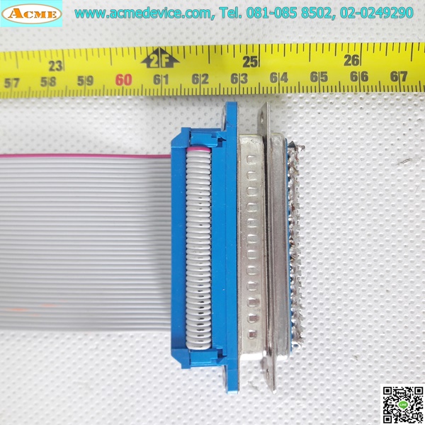 สายแพร & Connector 37 Pin, ยาว 630 mm.