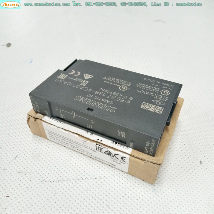 PLC Siemens SIMATIC S7 รุ่น 6ES7138-4CA01-0AA0