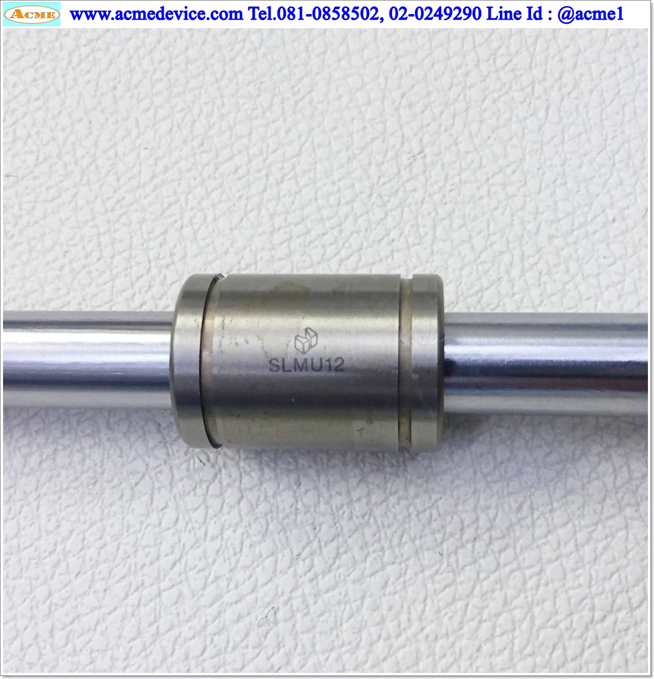 Linear Bushing and Shafts Misumi รุ่น SLMU12, เพลาโต 12 mm. x 690 mm.