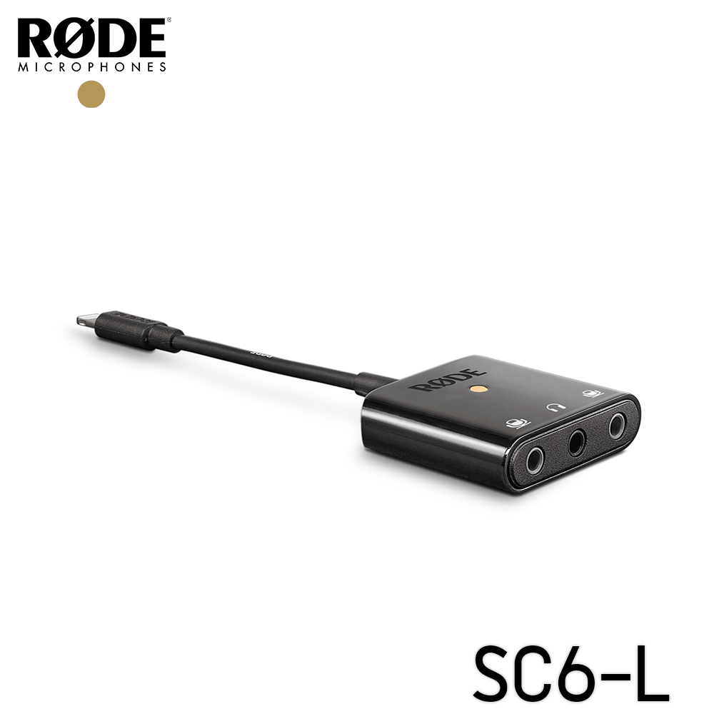 RODE SC6-L Dual TRRS input and headphone output for Apple Devices รับประกันศูนย์ไทย 1 ปี