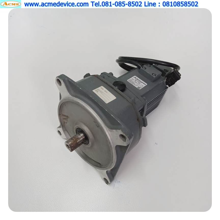 Servo Motor Mitsubishi รุ่น HA-FF23 & Gear Head GR-S-20-A, 200W