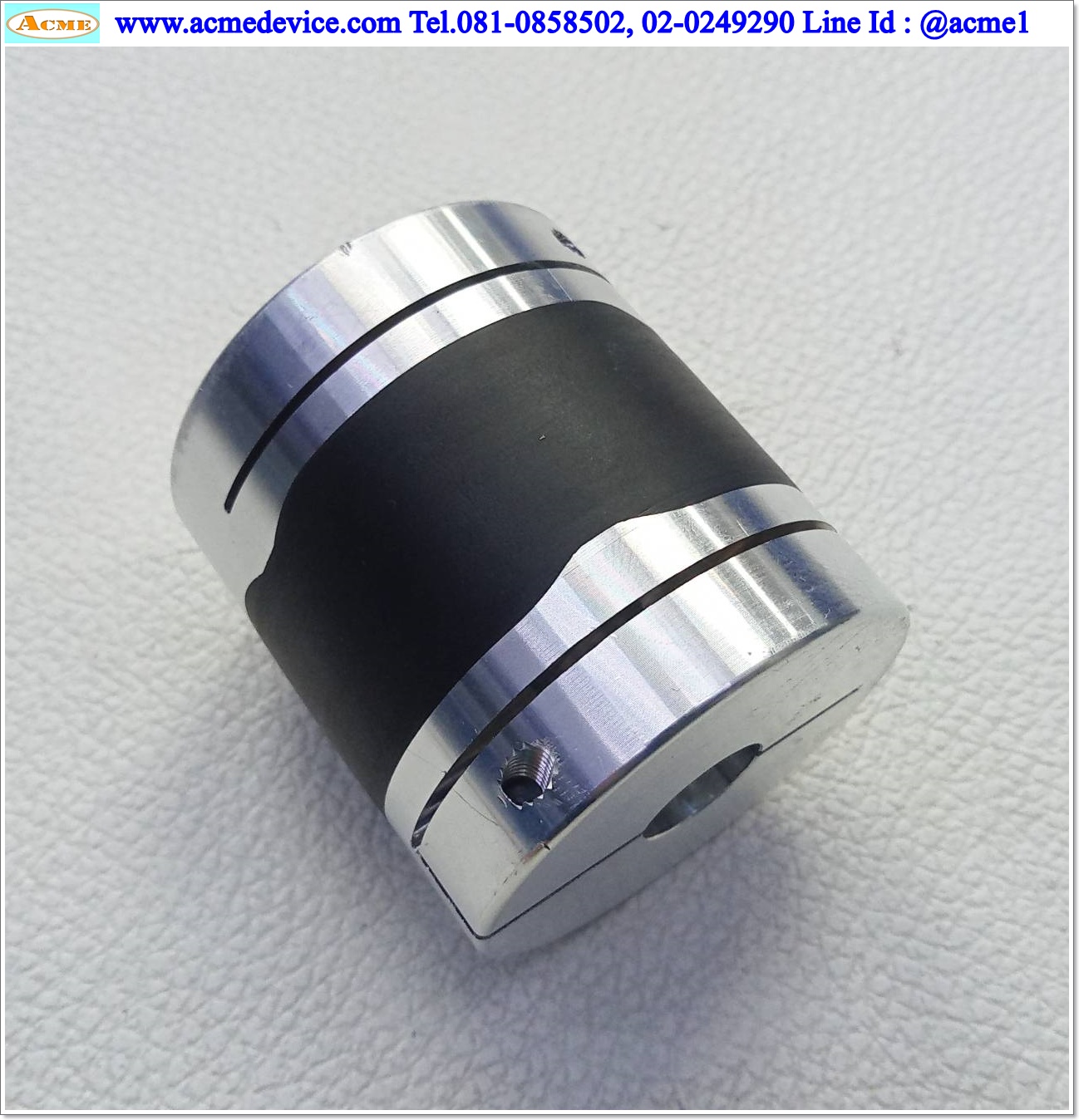 Coupling NBK รุ่น 12X16, ขนาด ID 12/16mm, OD 44mm, L 48mm, Rubber Coupling