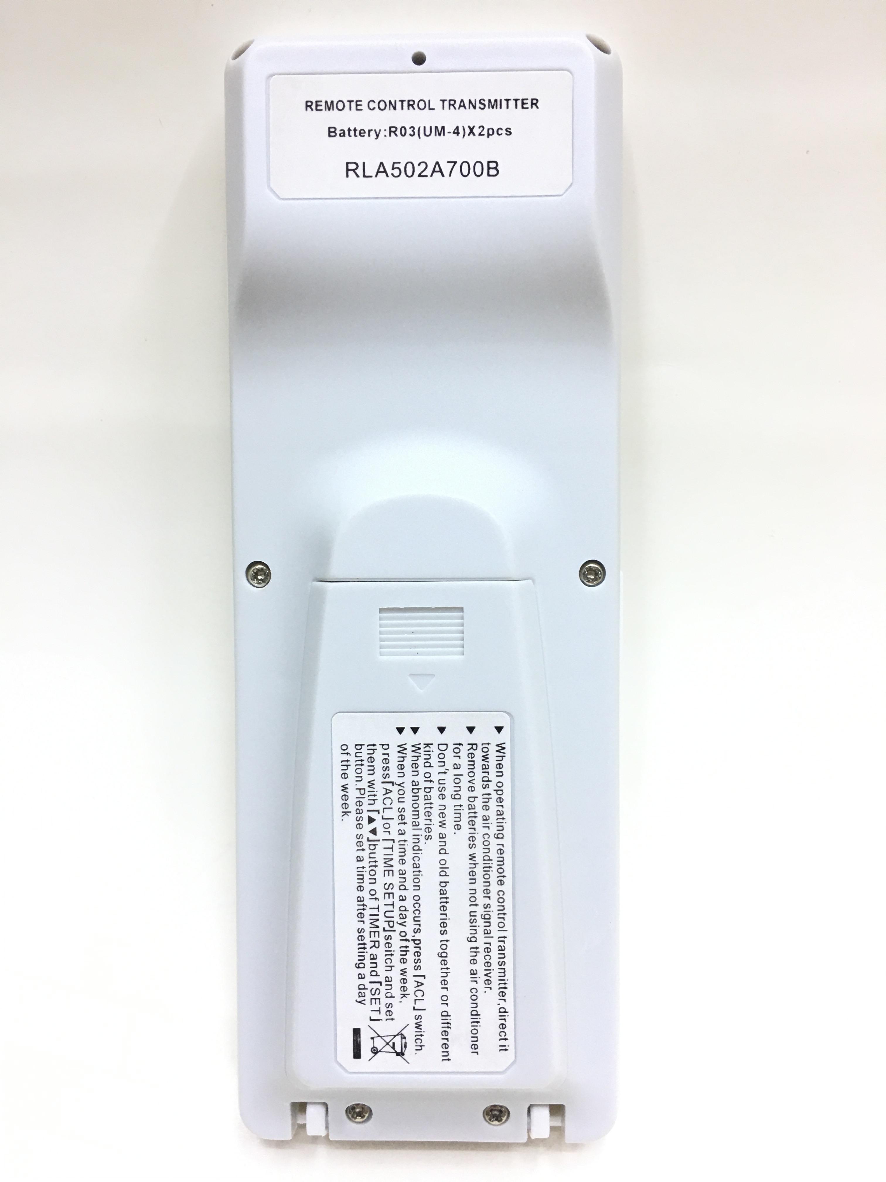 รีโมทแอร์ มิตซูบิชิ Mitsubishi รุ่น A700B ใช้ได้กับแอร์รุ่น Heavy Duty ที่รีโมทของเดิมทรงเหมือนกับในรูป