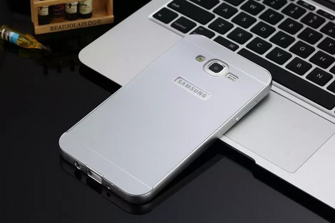 เคส ซัมซุง J7 สีทอง/ดำ/เงิน/ฟ้า/ชมพู อลูมิเนียม slide ได้
