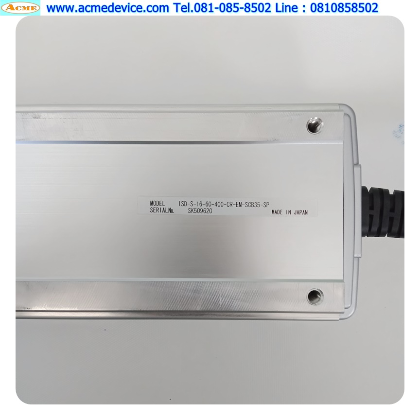 Slider IAI Supper SEL รุ่น SEL-E-1-AC-60-2, 60W & ISD-S-16-60-400-CR-EM-SCB35-SP, Stroke 400 mm. & UM45-FLKS50