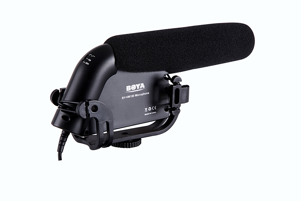 ไมโครโฟน BOYA BY-VM190 Hot Shotgun Microphone