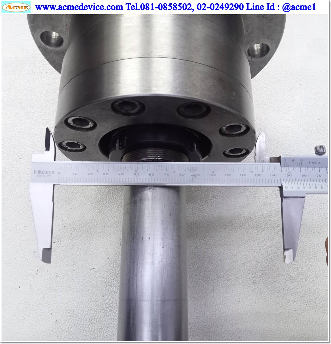 Ball Screw Kuroda รุ่น 63-20 c5, แกนโต 63 mm, ยาว 630 m., Stroke 175 mm., Pit 20 mm.