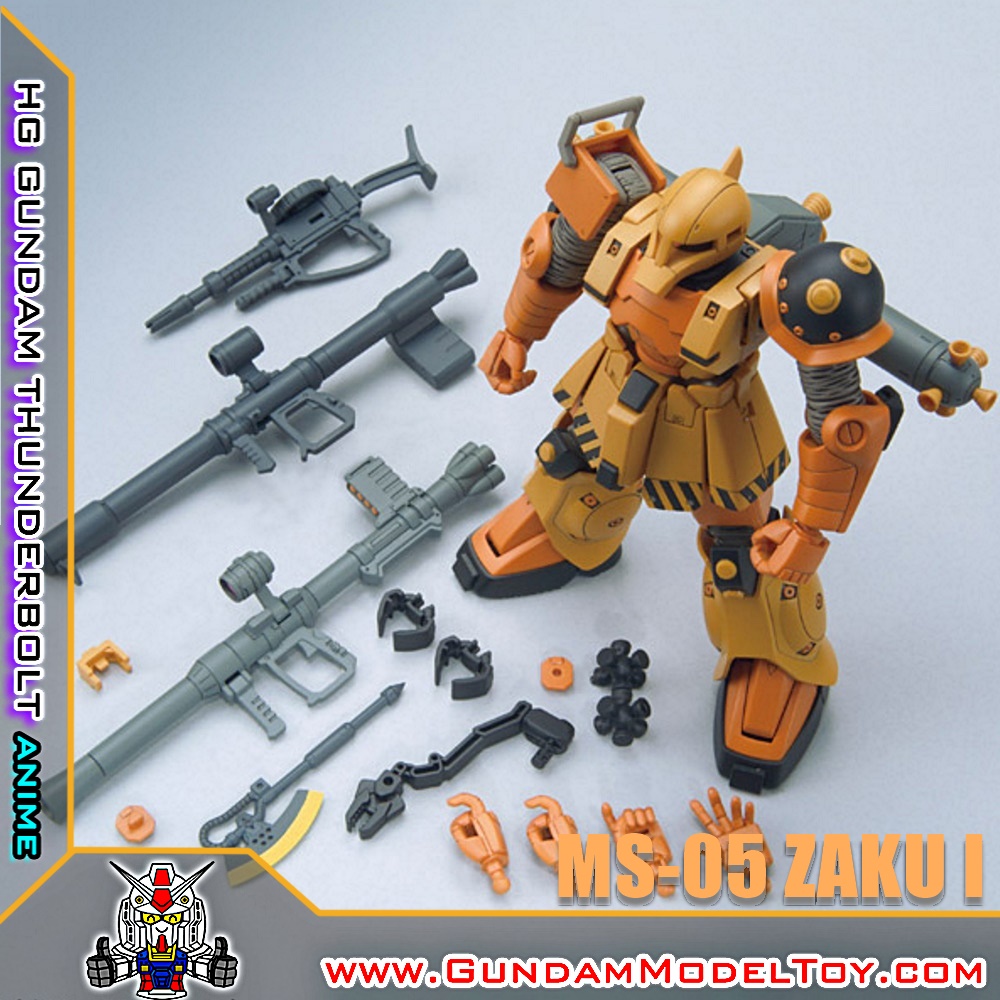 HGTB 1/144 MS-05 ZAKU I [GUNDAM THUNDERBOLT ANIME VER.] ซาคุ I
