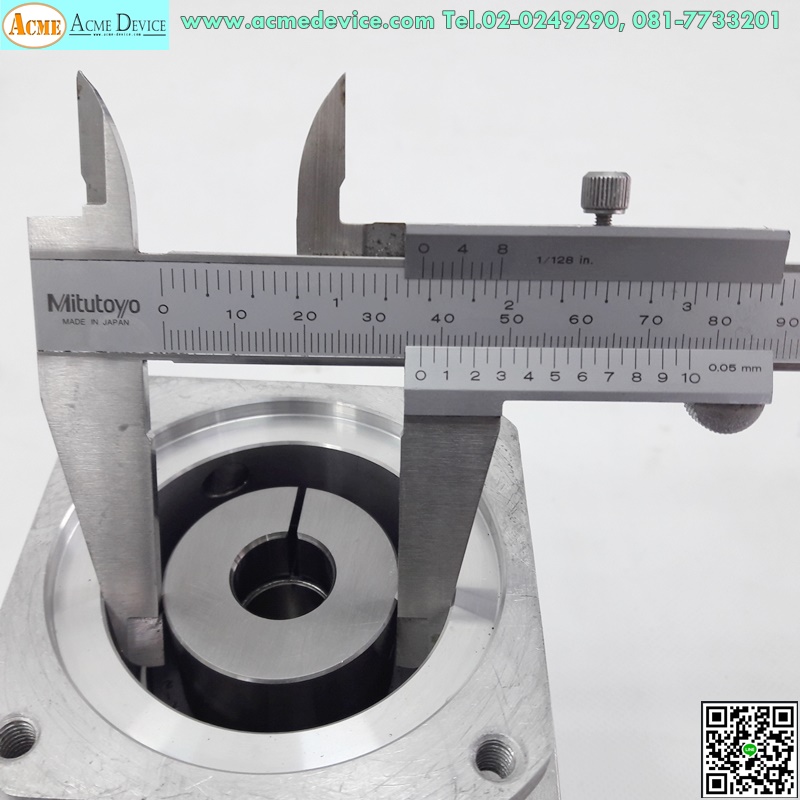 Gear Head Nidec Shimpo รุ่น VRSF-7D-750-YY, Ratio 7:1, เพลาเข้า 17mm, ออก 19mm