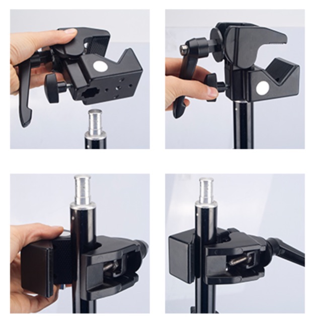 SuperClamp ตัวหนีบโต๊ะ ขาตั้งกล้อง ขาตั้งแฟลช