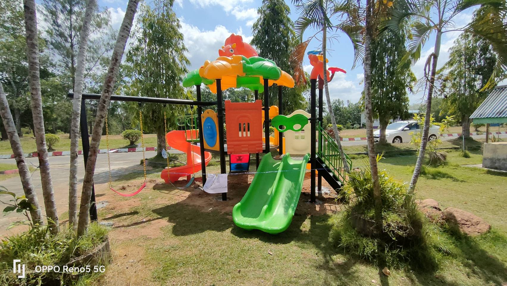 เครื่องเล่นสนาม ชุด ไดโนน้อยแสนสนุก เครื่องเสริมทักษะ