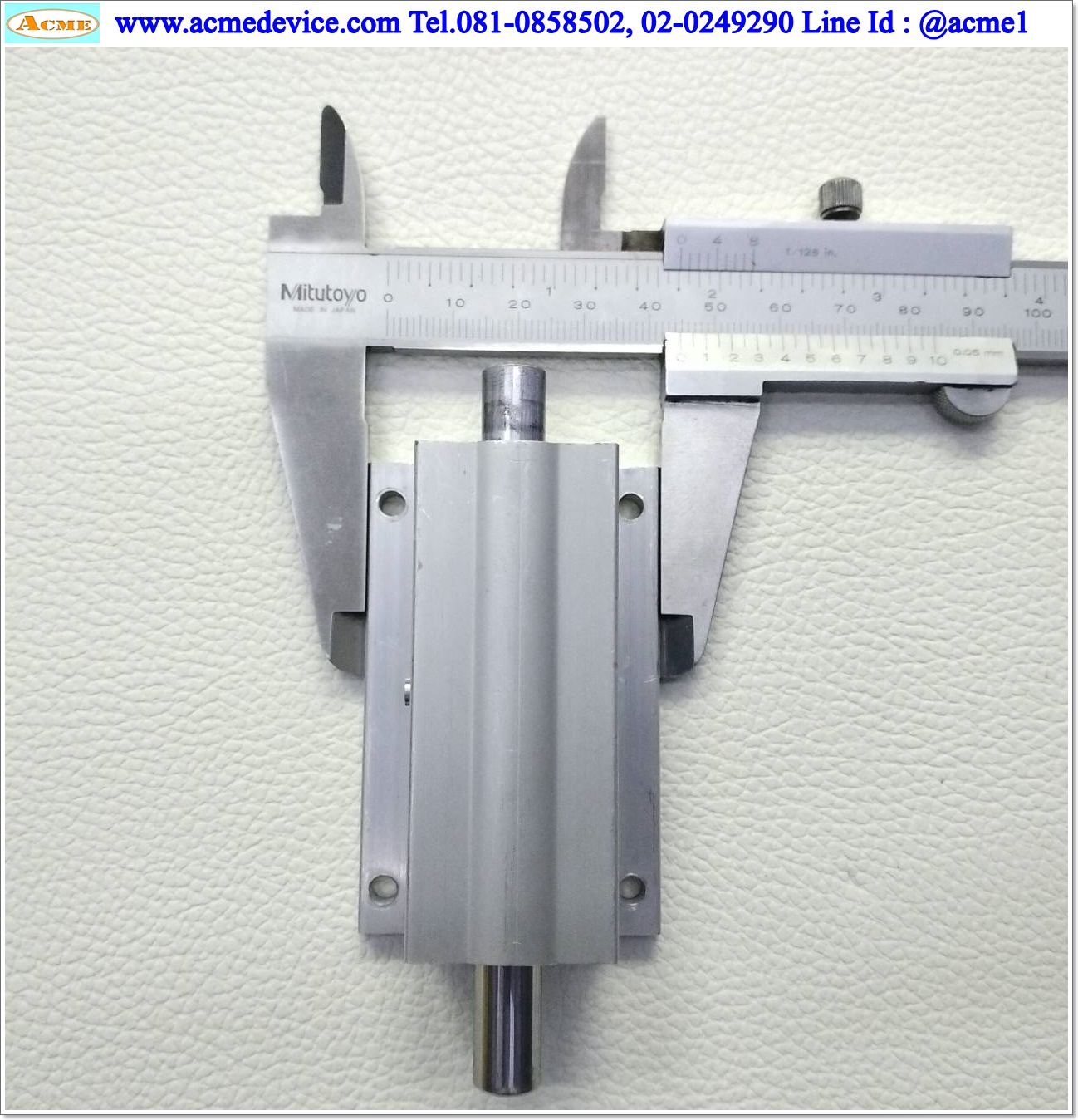 Linear Bushing and Shafts Thomson รุ่น TWN6, เพลาโต 0.375 นิ้ว, ยาว 102 มม.