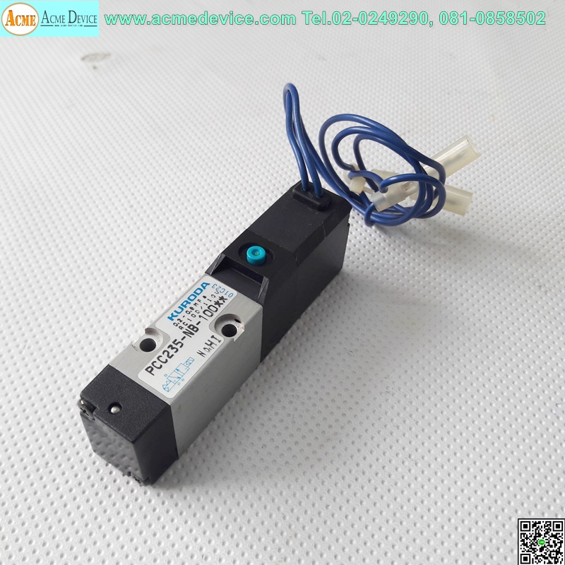 Solenoid Valve Kuroda รุ่น PCC235-NB-100, 100V