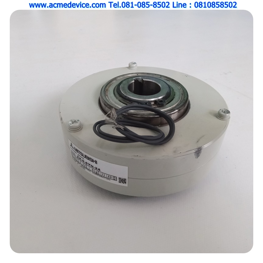 Tension, Powder Brake Mitsubishi รุ่น ZX-0.6YN-24, 24Vdc, 6 Nm.