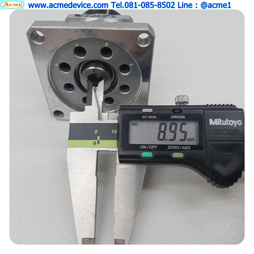 Gear Head Harmonic รุ่น HPG-11B-45-F0999-SP1, Ratio 45:1, เพลาเข้า 8.95 mm