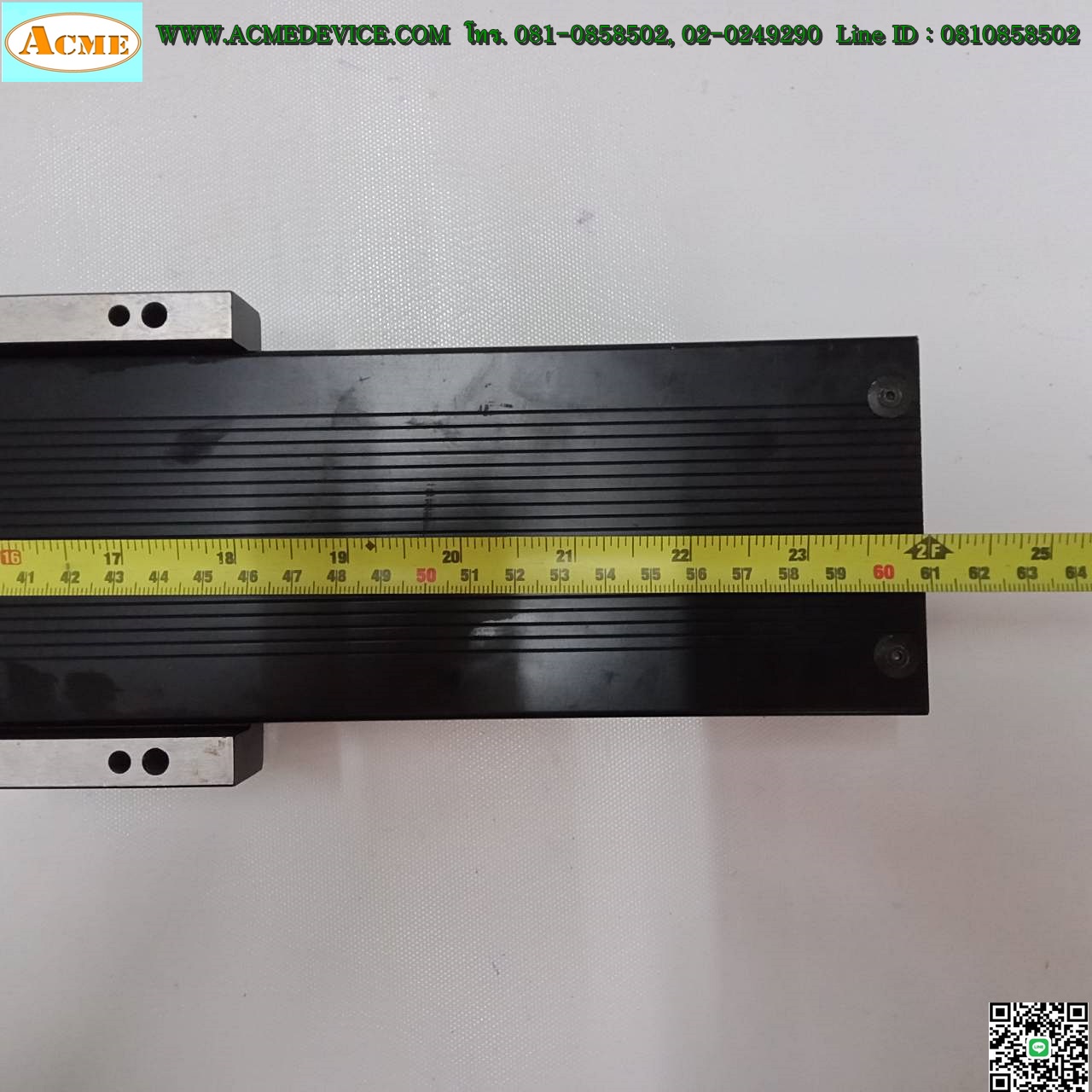 แกนสําเร็จรูป Ball Screw THK รุ่น KR, ขนาด 110 mm x 610 mm, แกนโต 15 mm, Stroke 405 mm, Pit 20 mm