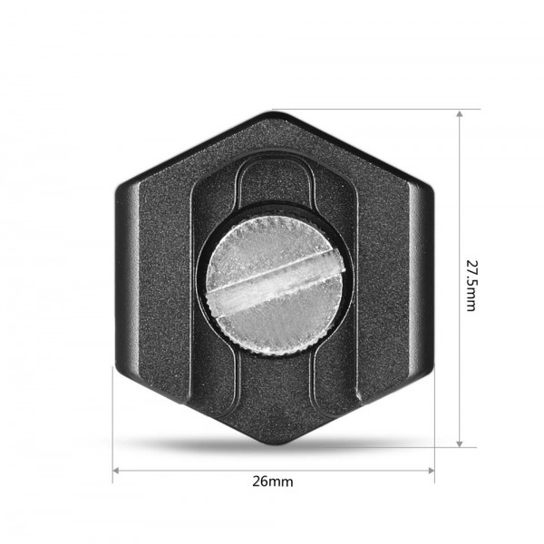 SMALLRIG® Arri Locating Pin to Cold Shoe Adapter 1967 (ByOrder รอสินค้า2-3วัน)