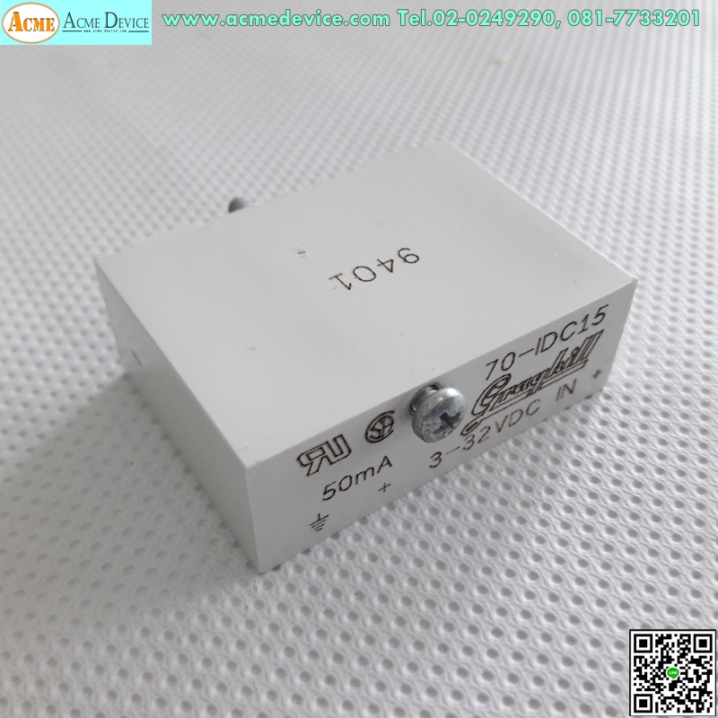 I/O Modules Grayhill รุ่น 70-IDC15, 15Vdc logic, 3-32Vdc , 50mA