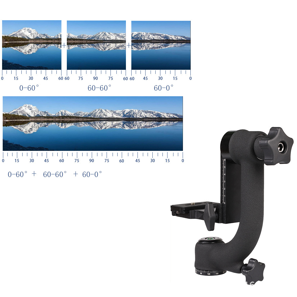 หัวบอลขาตั้งกล้องสำหรับถ่ายนก กีฬา รองรับกล้องที่มีน้ำหนัก 20 กิโลกรัม